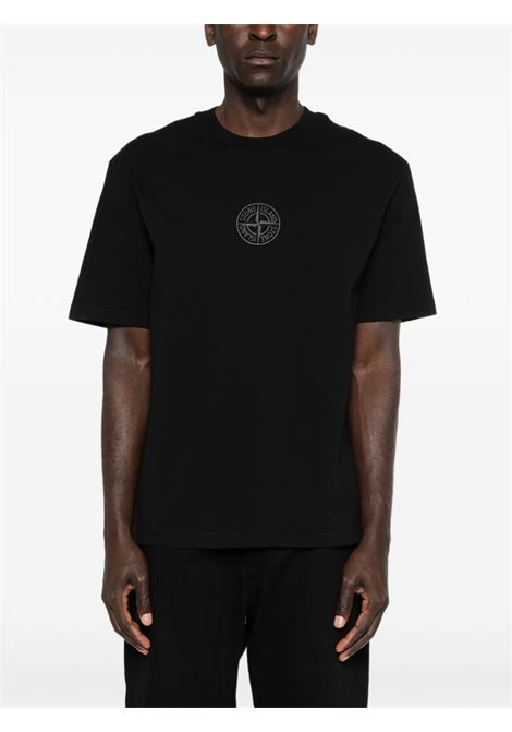 t-shirt 2100001 uomo nera STONE ISLAND | L1S15 2100001 SOE14V0029